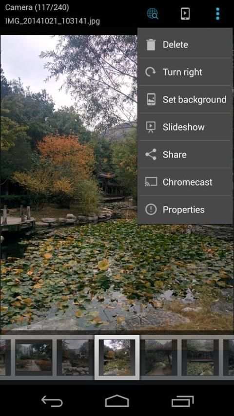 ES Chromecast plugin screenshot 3