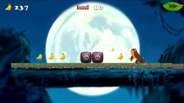Jungle Kong Running Banana Run screenshot 2