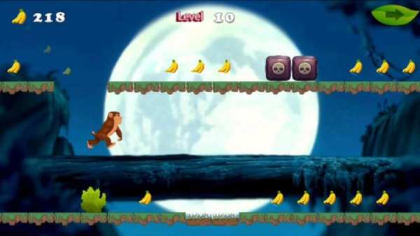 Jungle Kong Running Banana Run скриншот 6