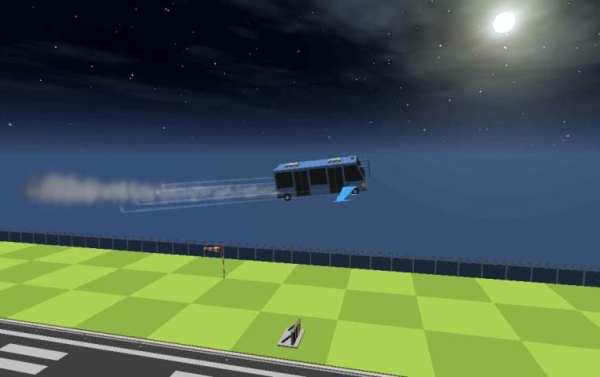 Airport Bus Flying Simulator screenshot 3