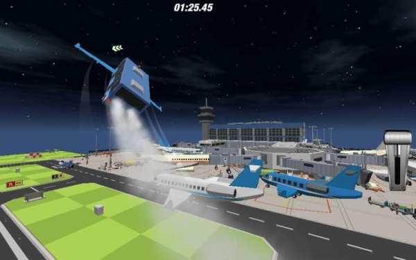 Airport Bus Flying Simulator screenshot 1