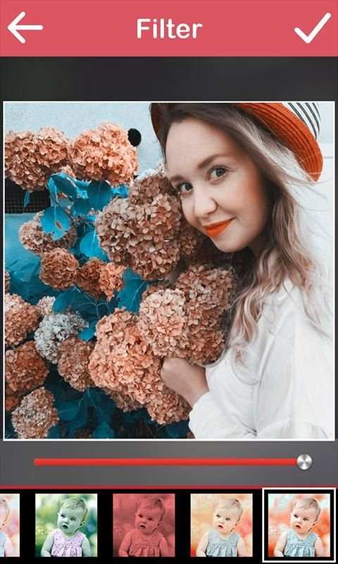 B812 - Camera Selfie Editor скриншот 3