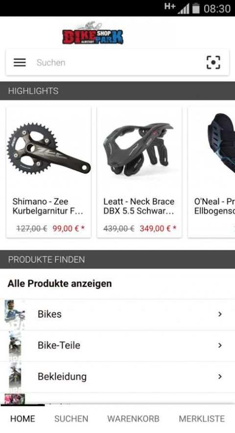 Bikepark-Shop Albstadt screenshot 7