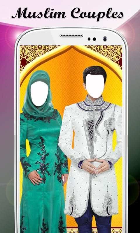 Couple Muslim Photo Suit स्क्रीनशॉट 4