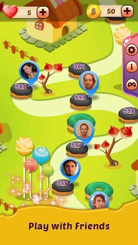 Candy Cake Match 3 Game скриншот 9