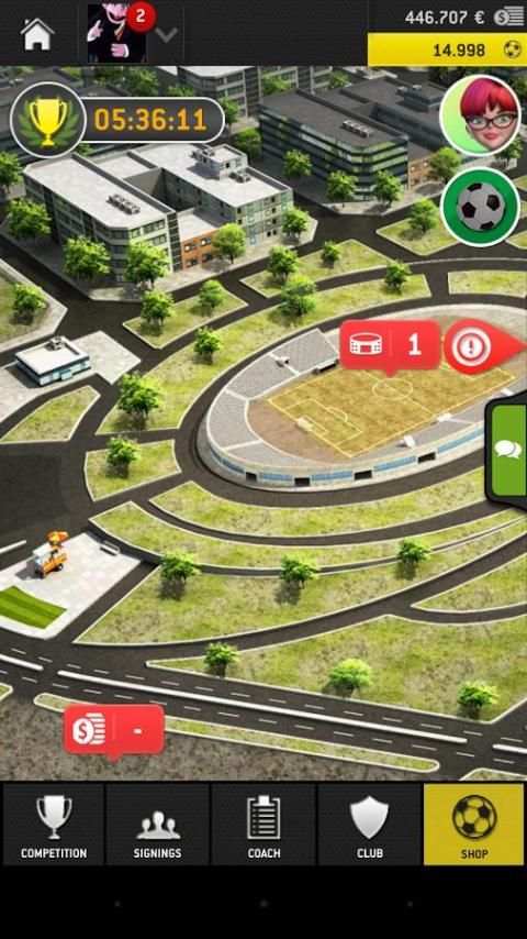 Striker Manager 2016 (Soccer) screenshot 7
