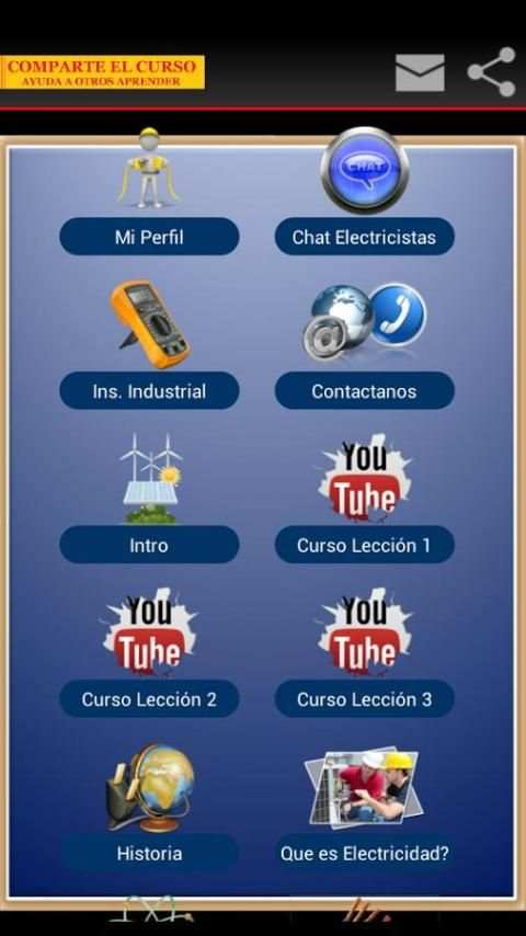 Curso de Electricidad 8 تصوير الشاشة