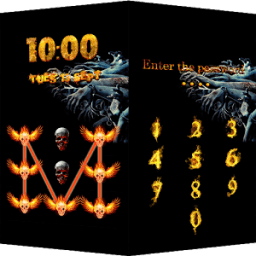 Applock Theme Hand Hell أيقونة