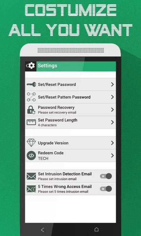 BUSTED Lock App Break In Alert screenshot 2