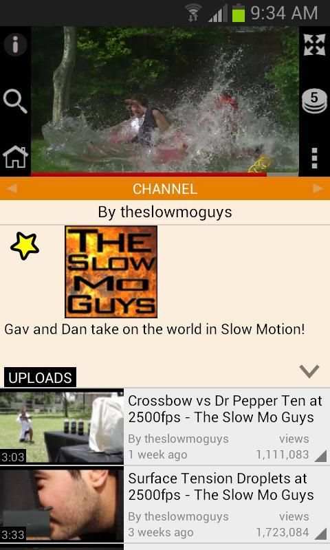 Zing YouTube Player screenshot 1