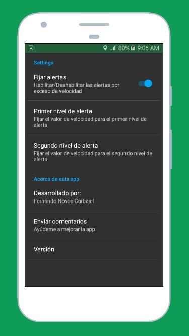 Control de velocidad screenshot 3