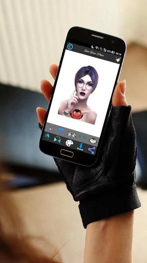Emo Style Photo Editor скриншот 7