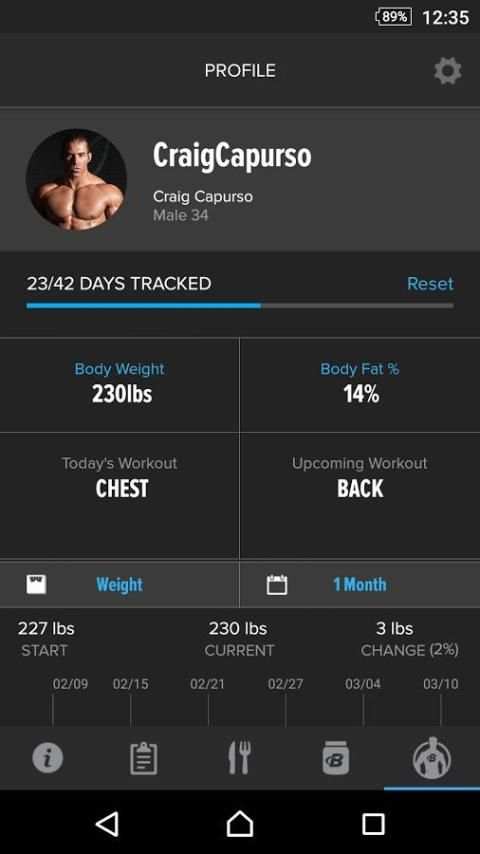 Built by Science by Cellucor 1 تصوير الشاشة