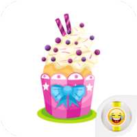 Cartoon Sweet Cake and Muffin on 9Apps