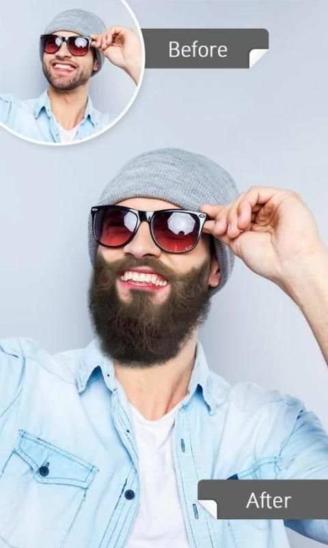 Hair Changer:Mustache for Man 6 تصوير الشاشة