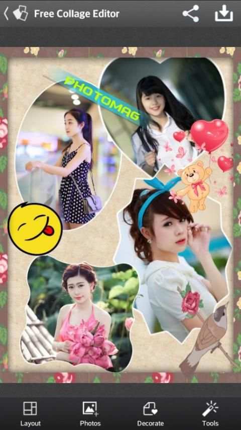 PhotoMag - Collage Editor screenshot 5