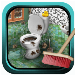 ikon Fun Bathroom Cleaning Game