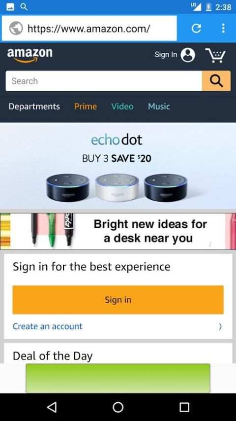 5G browser screenshot 1