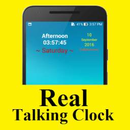 Real Talking Clock