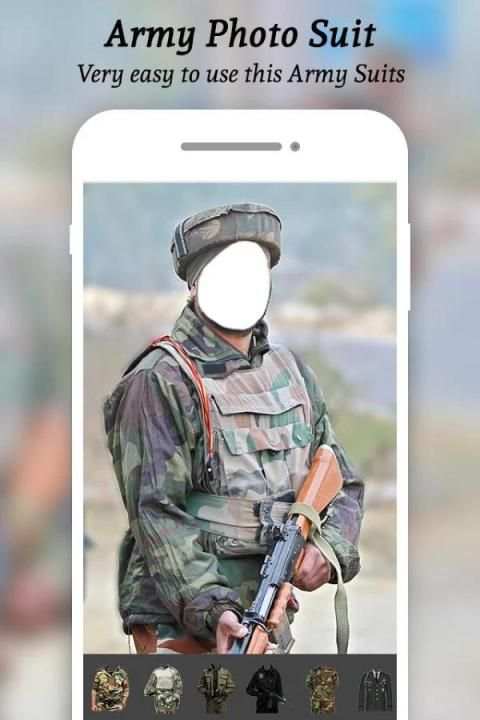 Commando Photo Suit screenshot 6