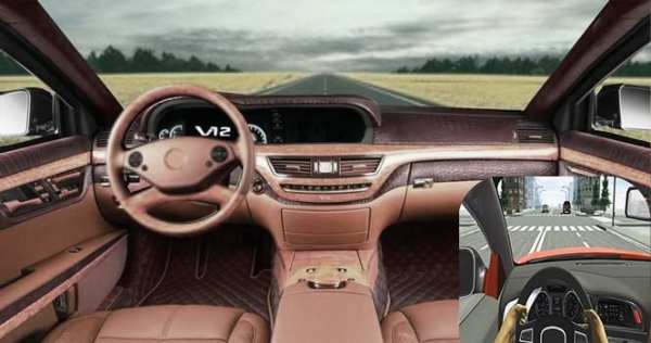 Driving Car Simulator screenshot 1