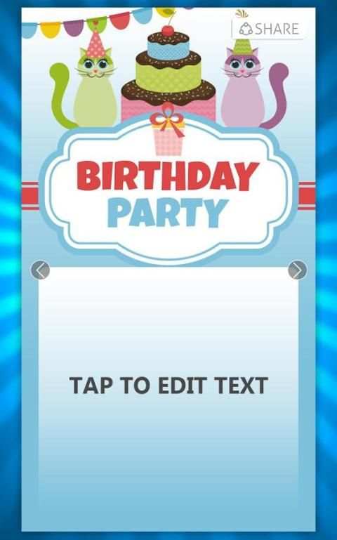 Birthday Invitation Card Maker screenshot 2
