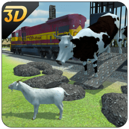 Farm Animal Transport Train icon