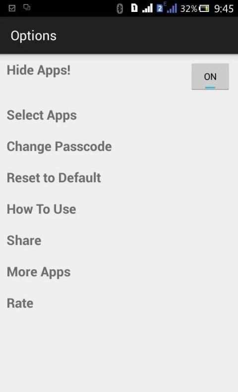 App Hider 2 تصوير الشاشة