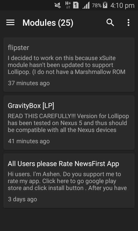 Xposed-Modules 4 تصوير الشاشة