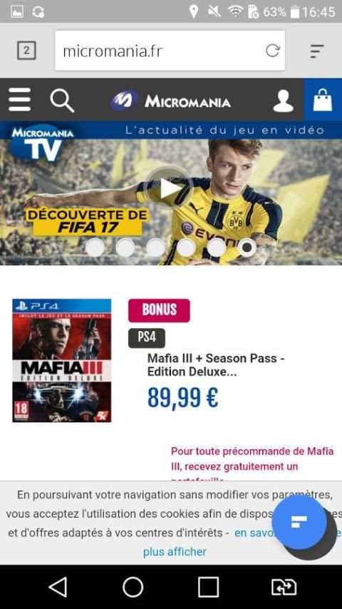 Navigateur Shopping Findizer screenshot 5