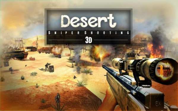 Desert Sniper Shooting: 3D screenshot 8