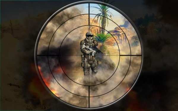 Desert Sniper Shooting: 3D screenshot 5