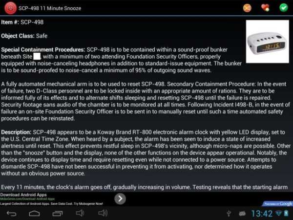 SCP Database 7 تصوير الشاشة