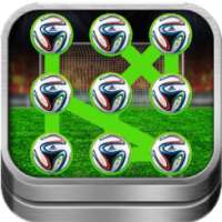 Football Pattern Screen Lock