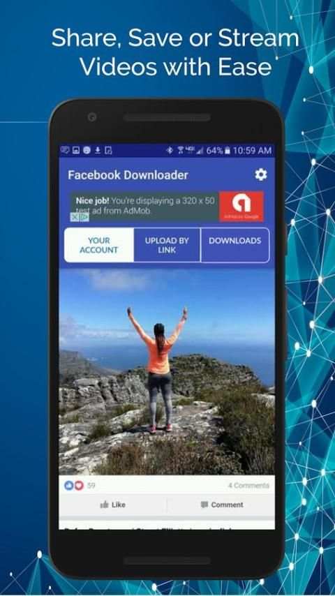 Video Downloader for Facebook screenshot 1