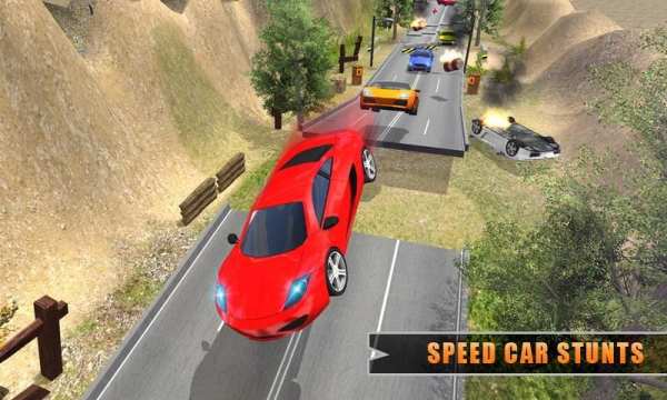Real Jet Car Racing Stunts screenshot 15