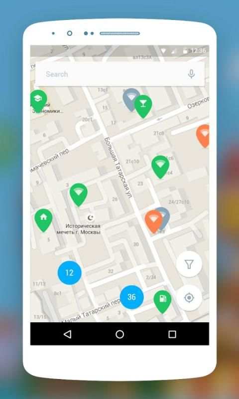 WiFi St.Petersburg:offline map screenshot 2
