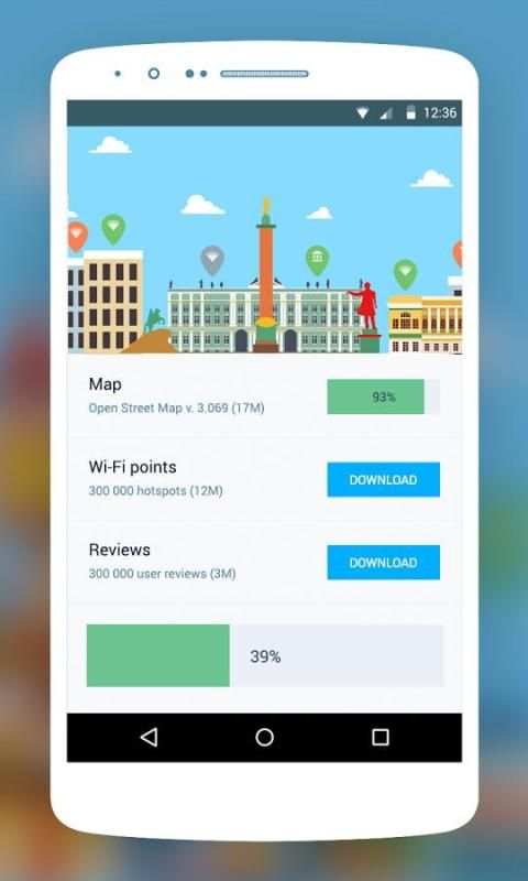 WiFi St.Petersburg:offline map screenshot 3