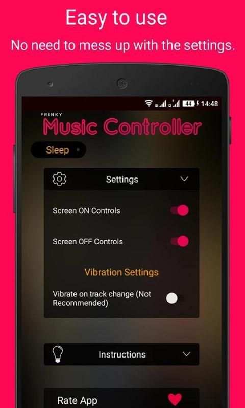 Frinky Music Controller 5 تصوير الشاشة