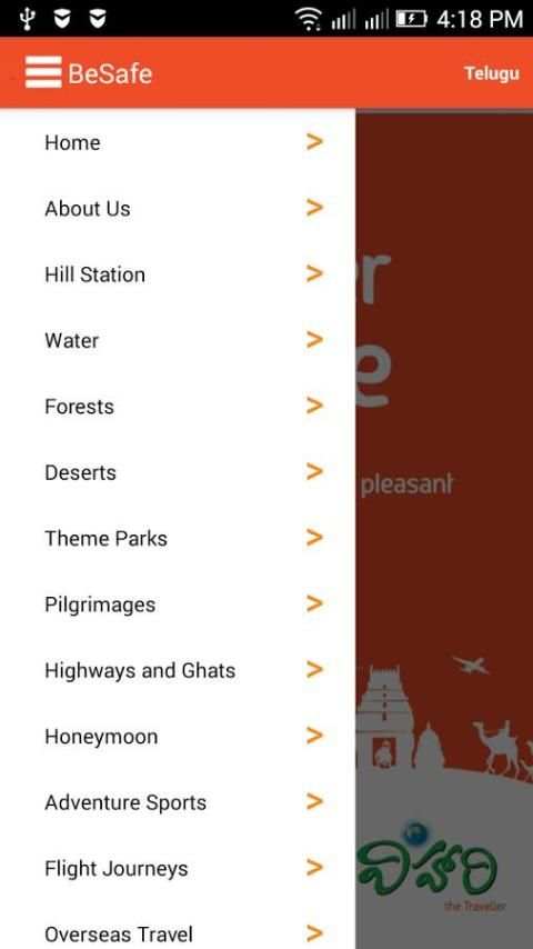Traveller Besafe स्क्रीनशॉट 3