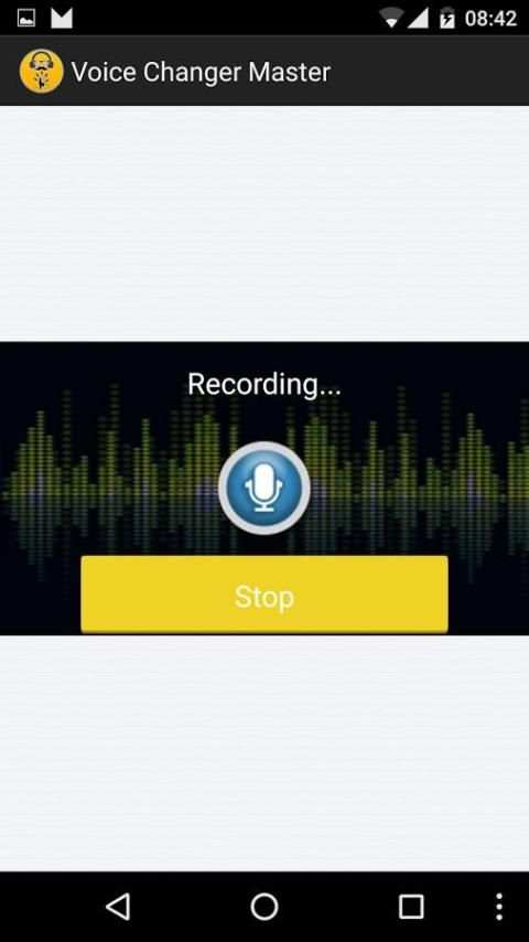 Voice Changer Master screenshot 1