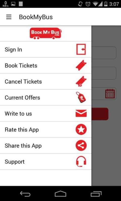 BookMyBus 5 تصوير الشاشة