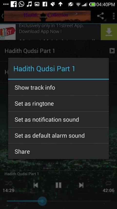 Hadith Collection screenshot 4