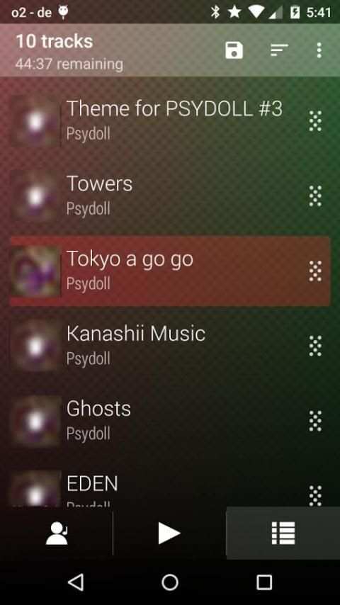 Lithium Music Player 5 تصوير الشاشة