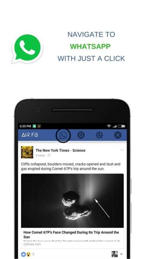 Air for facebook screenshot 4