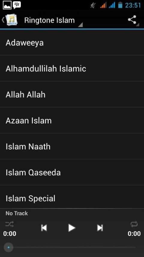Ringtone Islam 2 تصوير الشاشة