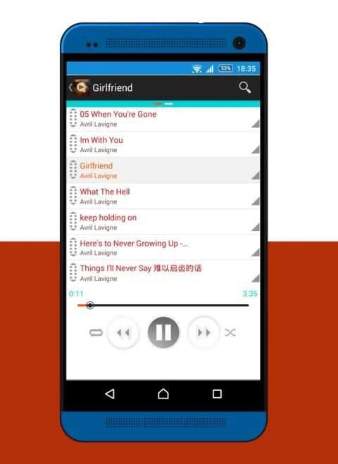 MP3 Music & Songs Player screenshot 2