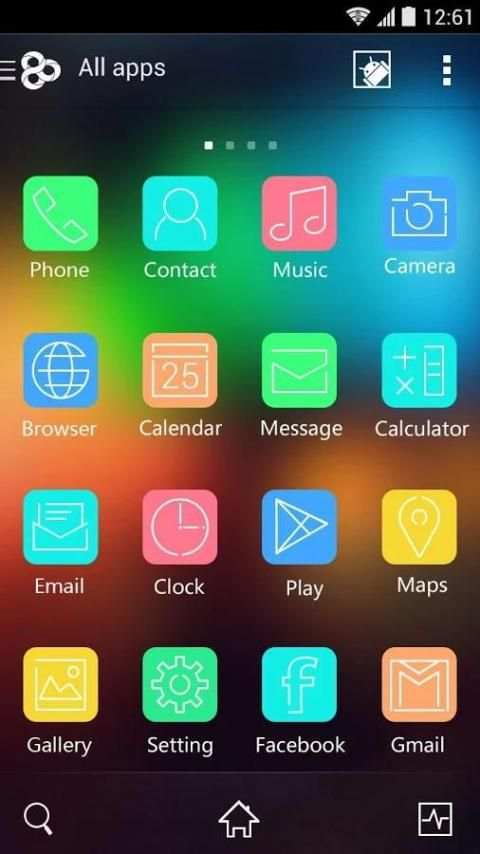 Venus GO Launcher Live Theme скриншот 2