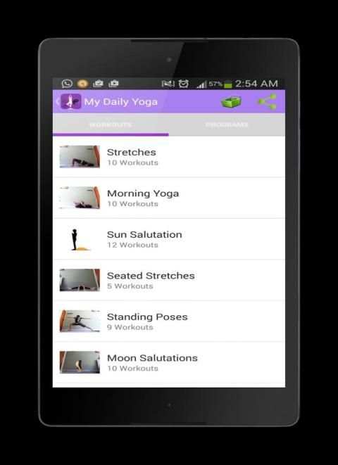 My daily yoga स्क्रीनशॉट 20