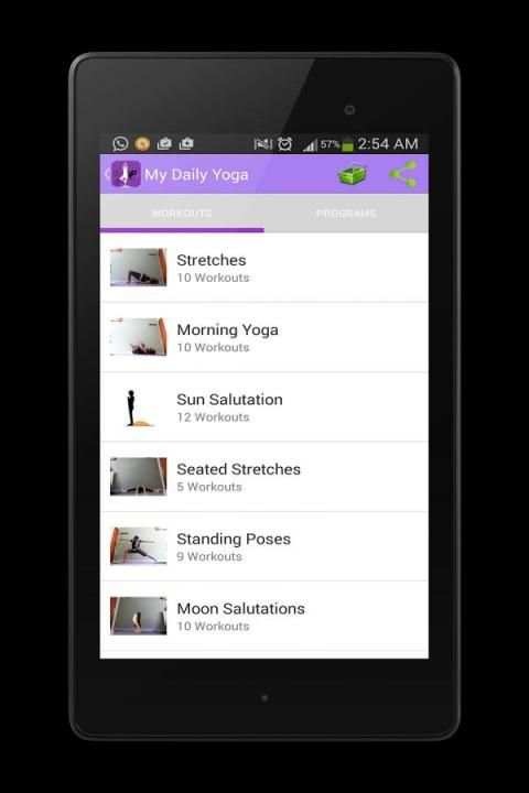 My daily yoga स्क्रीनशॉट 12